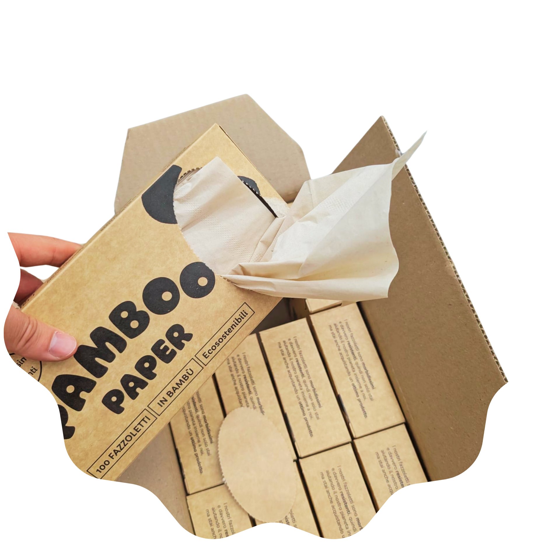 fazzoletti in bamboo