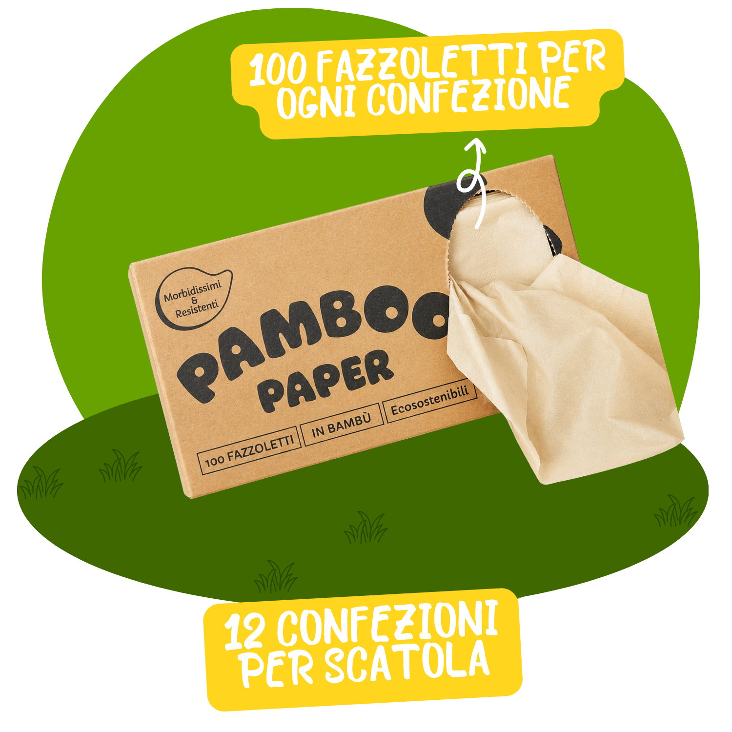 fazzoletti in bamboo